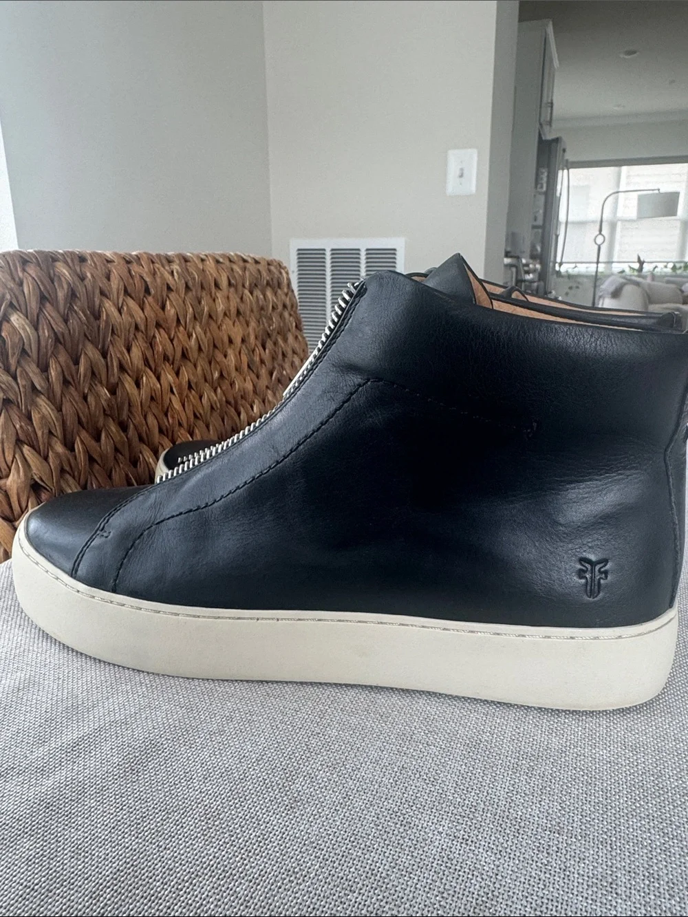 Frye round toe